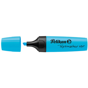 Pelikan Surligneur Textmarker 490, bleu fluo  - 14538