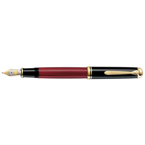 Pelikan Stylo plume 'Souverän 800', F, noir/rouge