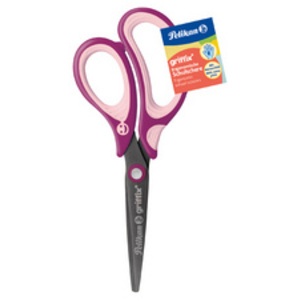 Pelikan Ciseaux scolaires griffix, pointu, Neon Black