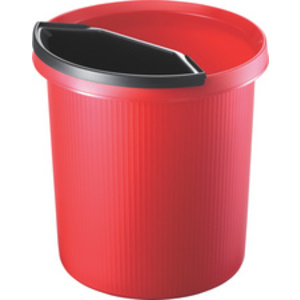 helit Corbeille à papier 'the german line', 18 litres, noir
