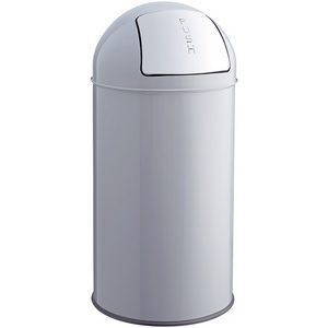 helit Poubelle en métal 'the dome', 50 litres, bleu