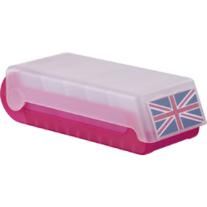 helit Boîte à fiches éducatives 'the beebox' A8, framboise