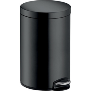 helit Poubelle à pédale 'the silent', 20 litres, noir