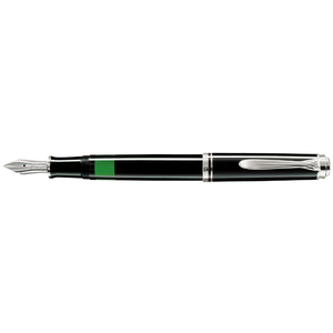 Pelikan Stylo plume 'Souverän 405', noir/argent, B