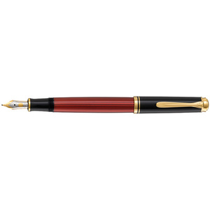 Pelikan Stylo plume 'Souverän 400', noir/rouge, EF