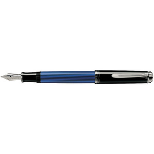 Pelikan Stylo plume 'Souverän 405', noir/bleu, F