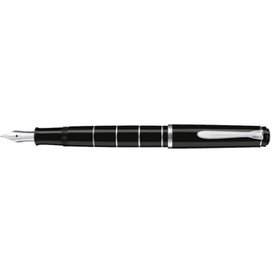 Pelikan Stylo plume 'anneaux M 215', couleur: noir