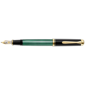 Pelikan Stylo plume 'Souverän 600', noir/vert, F