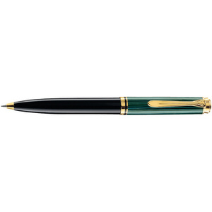 Pelikan Stylo à bille rotatif 'Souverän 600', noir/vert