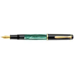 Pelikan Stylo plume M 200, vert marbré, taille de plume: F