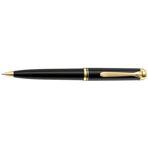 Pelikan Stylo à bille rotatif 'Souverän 800', noir/or