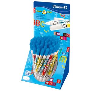 Pelikan Effaceur d'encre Super Pirat 850F, présentoir de
