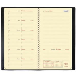 QUO VADIS Agenda scolaire ITALSEPT S, Impala, 2025/2026,noir