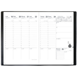 QUO VADIS Agenda 'Planning SD rep', 2025/2026, 16 mois, noir
