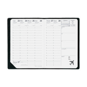 QUO VADIS Agenda de poche Affaires EQUOLOGY, 2026, noir