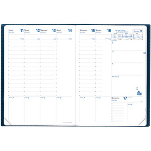 QUO VADIS Agenda 'Consul', 210 x 297 mm, 2026, noir