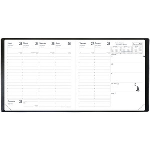 Quo Vadis Agenda 'Direction', 240 x 240 mm, 2026, noir