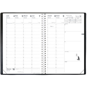 QUO VADIS Agenda 'Ministre S', 160 x 240 mm, 2026, noir