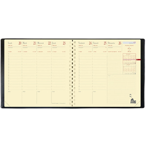 QUO VADIS Agenda 'Exécutif Prestige S', 2026, Impala noir