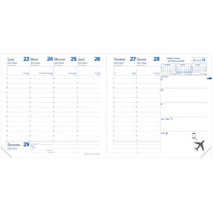 QUO VADIS Agenda 'Exécutif EQUOLOGY', 2026, noir