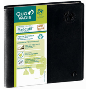 QUO VADIS Agenda 'Exécutif EQUOLOGY', 2026, noir