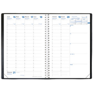 QUO VADIS Agenda 'MINISTRE S Septembre', 2025/2026, noir
