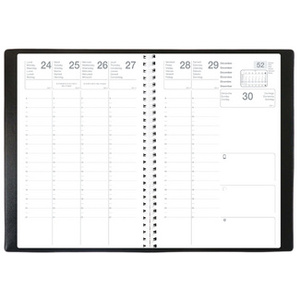 QUO VADIS EXDI Agenda 'OLYMPE S', 160 x 240 mm, 2026, noir