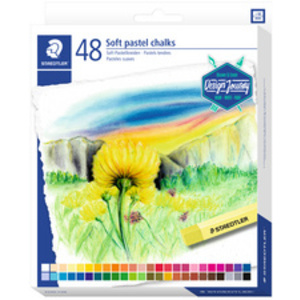 STAEDTLER Pastel tendre Design Journey, étui en carton de 48