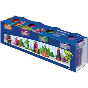 STAEDTLER Kit de pâte à modeler Noris, 4 standards