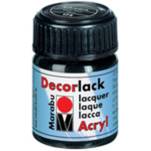 Marabu Vernis acrylique 'Decorlack', jaune moyen, 15 ml,