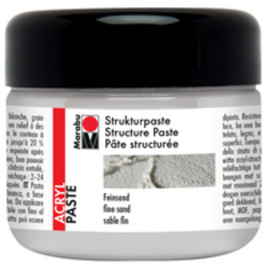 Marabu Pâte structurée acrylique, 225 ml, sable grossier,
