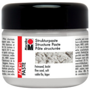 Marabu Pate structurée acrylique, 225 ml, sable fin,