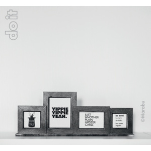 Marabu peinture aérosol do it ANTIQUE STEEL, argent antiqu