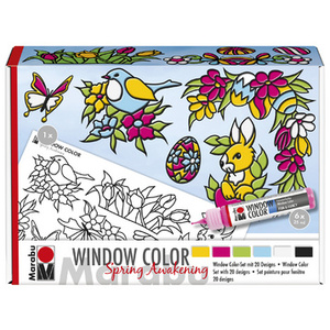 Marabu Set Window Color Fun and Fancy 'Spring Awakening'