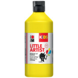 Marabu KiDS Gouache pour enfant Little Artist, 500 ml, jaune