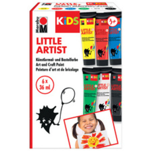 Marabu KiDS Gouache pour enfant Little Artist, 36 ml, set