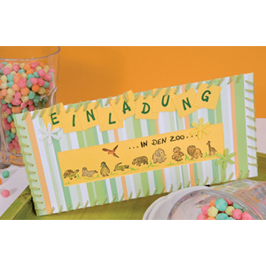 HEYDA Kit de tampons à motifs 'aminaux de zoo', en boite