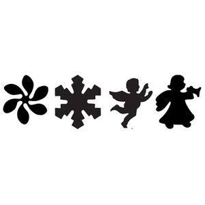 HEYDA Perforatrice à motif 'étoile', grand, couleur: bleu