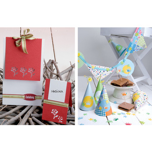 HEYDA Perforatrice à motif 'étoile', grand, couleur: bleu