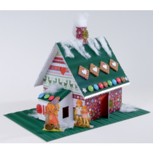 HEYDA Set de bricolage pour maison en pain d'épices