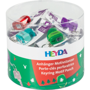 HEYDA Perforateur à motif Mini-Etiquette 'Noël', présentoir