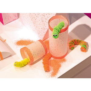 KNORR prandell Fil chenille / peluche flexible 'Fluo', set