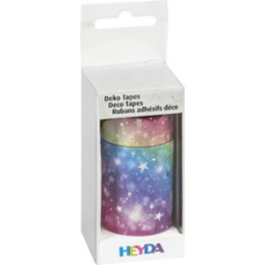 HEYDA Ruban adhésif décoratif 'Rainbow Glitter'
