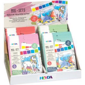 HEYDA Kit d'aquarelles, en présentoir