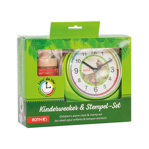 ROTH Réveil pour enfants & tampon, kit 'Tyrannosaure'