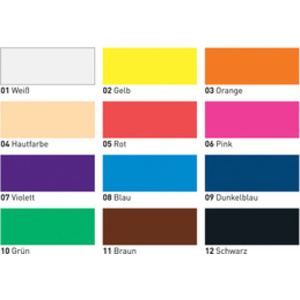 KREUL Gouache aux doigts 'MUCKI', 150 ml, noir