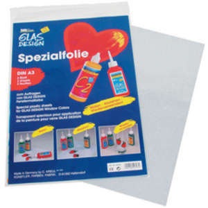 KREUL Transparent spécial Hobby Line 'Glas Design', A4