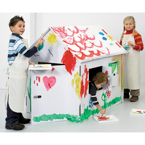 KREUL Maison de jeu XXL JOYPAC, en carton ondulé