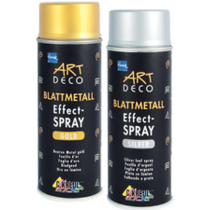 KREUL Spray à effect métallique Home Design ART DECO, argent