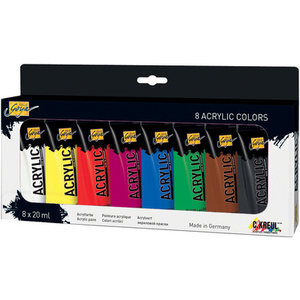 KREUL Peinture acrylique SOLO Goya Acrylic, 20 ml, set de 8